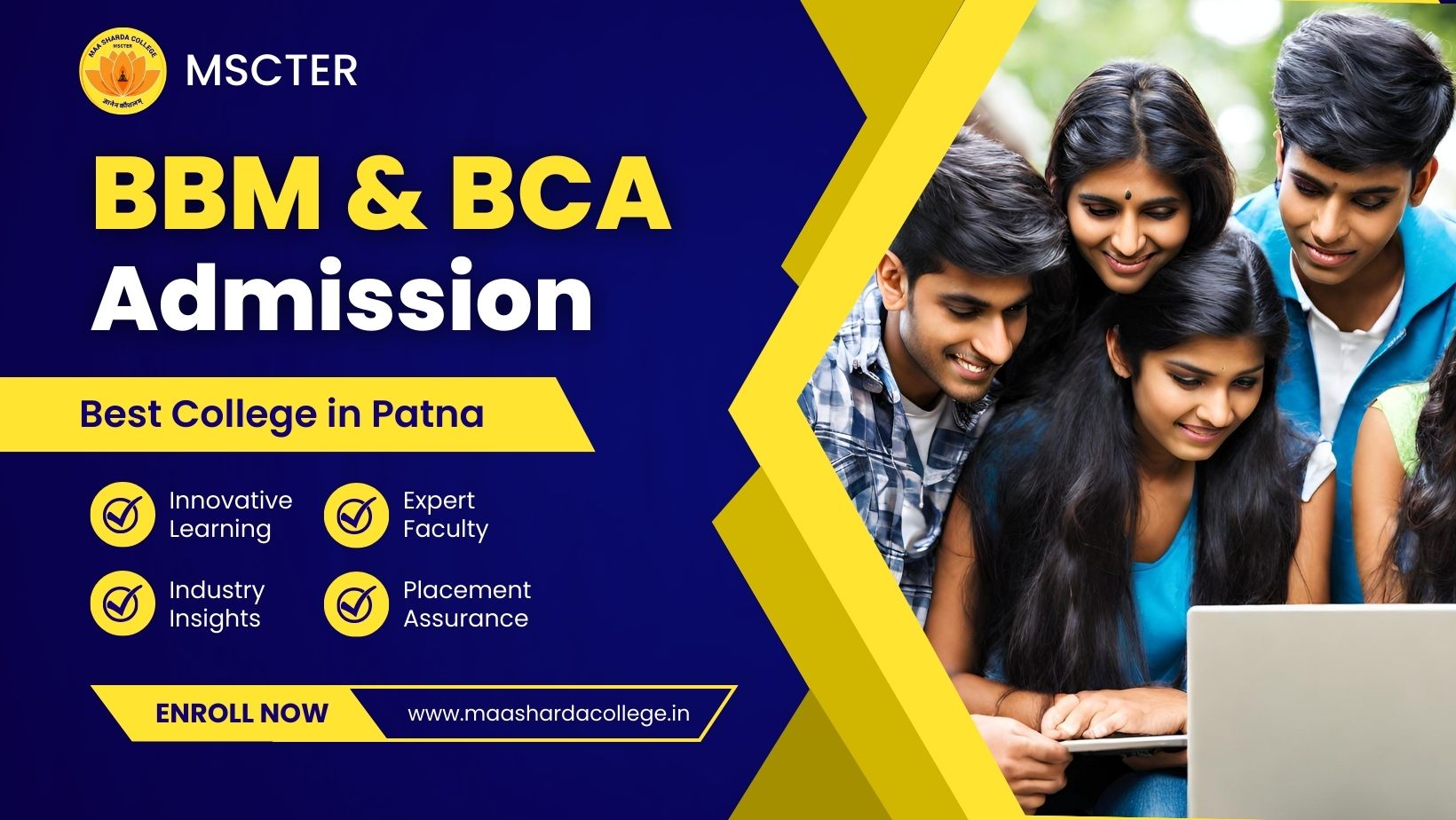 MSCTER Admission and Registration